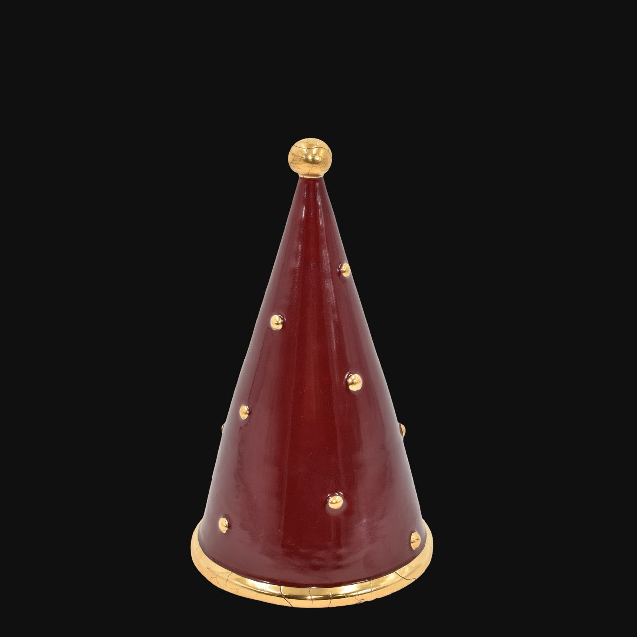 Albero di natale Cono linea moderna in ceramica di Caltagirone - Ceramiche di Caltagirone Sofia