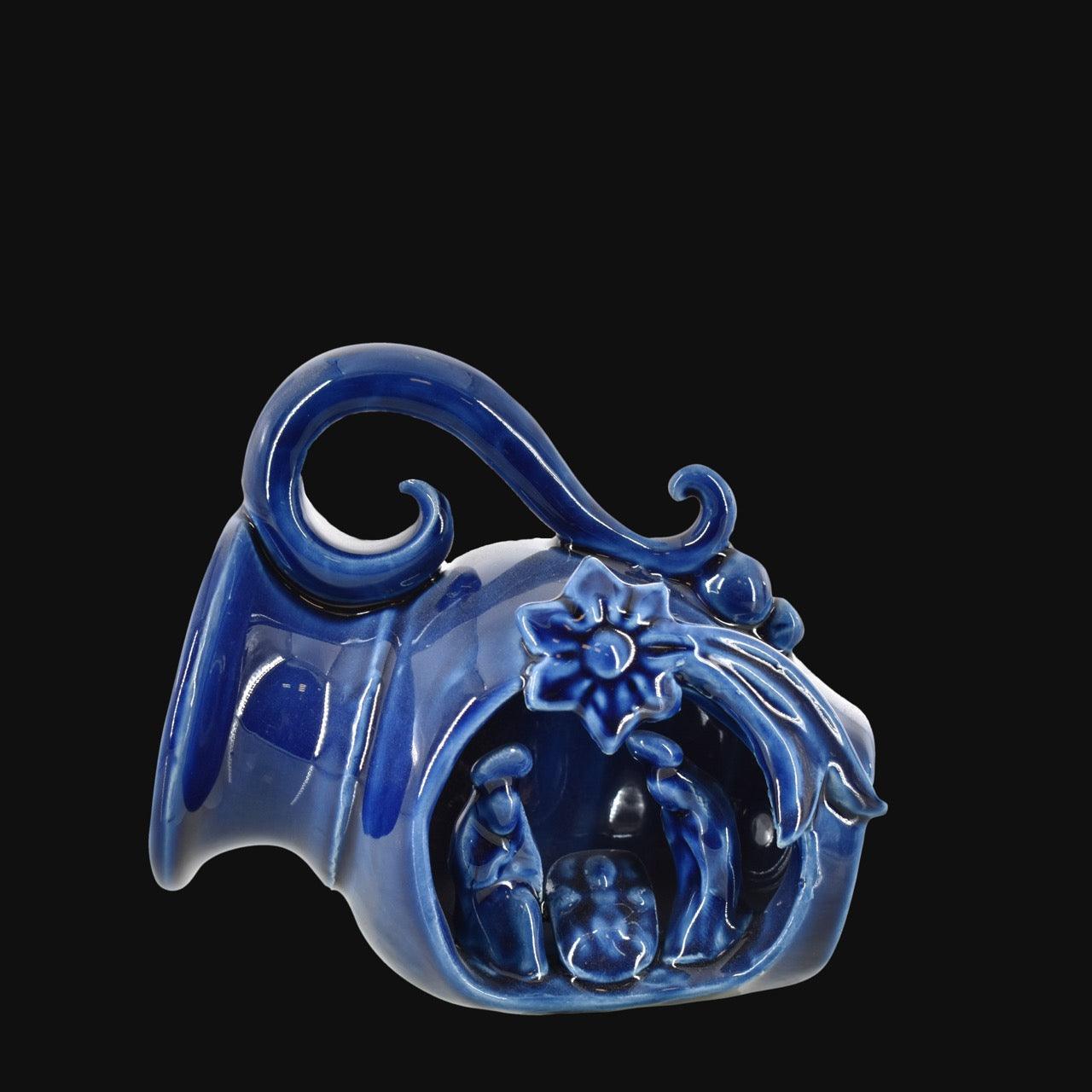 Natività mini giara h 10 linea moderna in diverse colorazioni - Ceramiche di Caltagirone Sofia