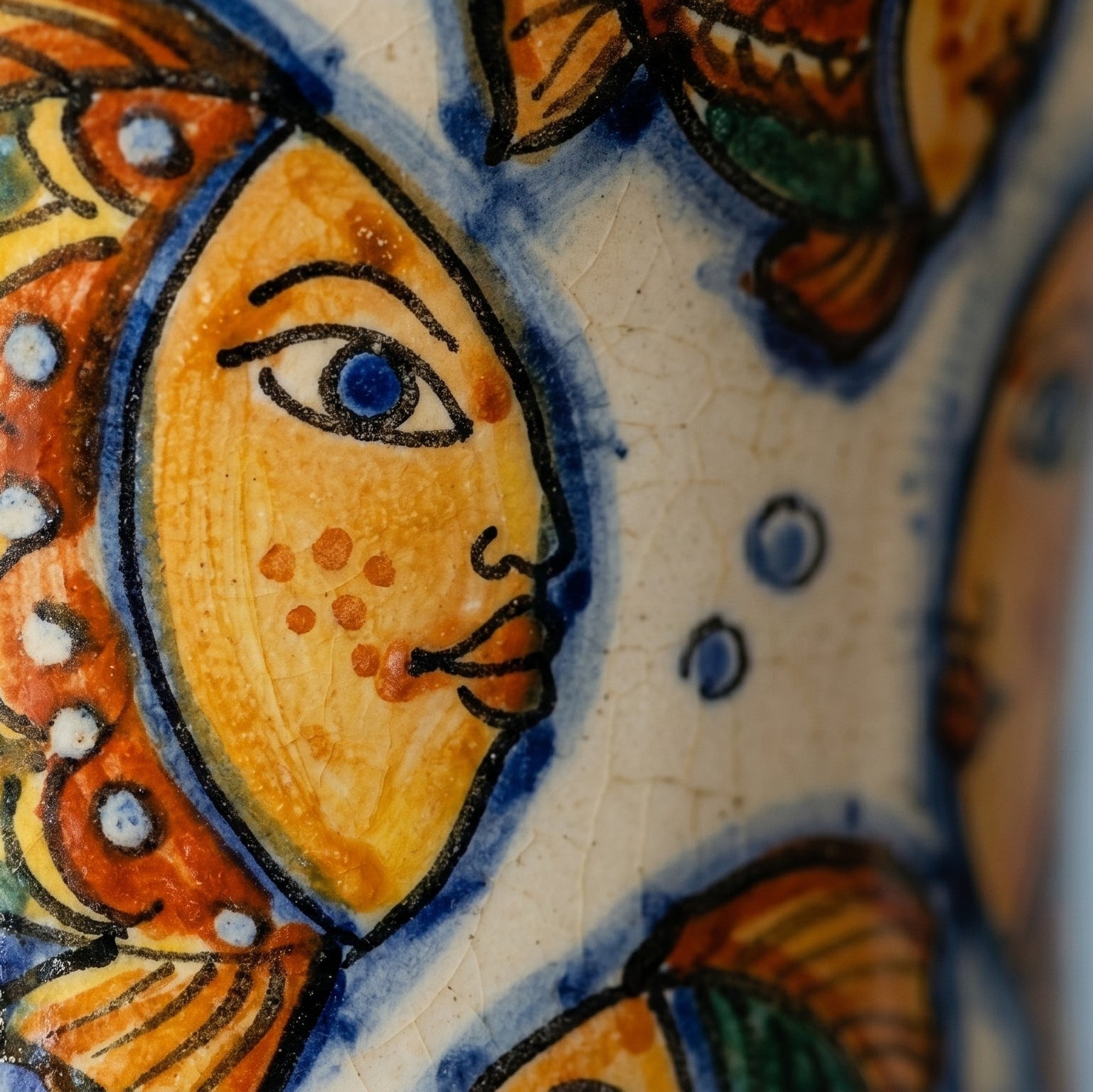 Albarello Apothecary Lamp H 35 cm / 13.8" – Caltagirone Ceramic – Italian ceramic lamp tradition