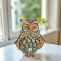 Owl in ceramics of Caltagirone - Artistic ceramics Sofia