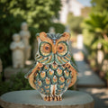 Owl in ceramics of Caltagirone - Artistic ceramics Sofia