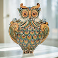 Owl in ceramics of Caltagirone - Artistic ceramics Sofia