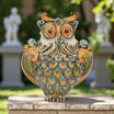 Owl in ceramics of Caltagirone - Artistic ceramics Sofia