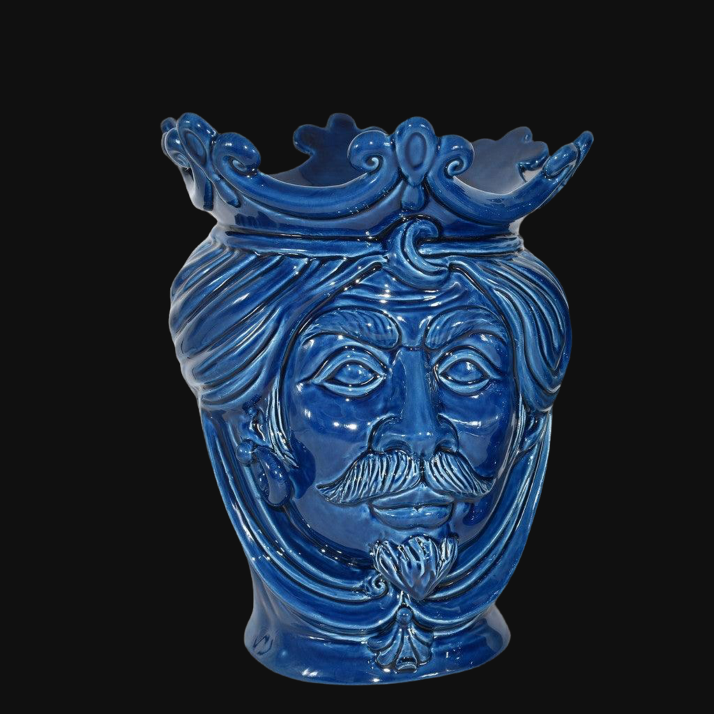 Sicilian ceramic "Moor's head" from Caltagirone.