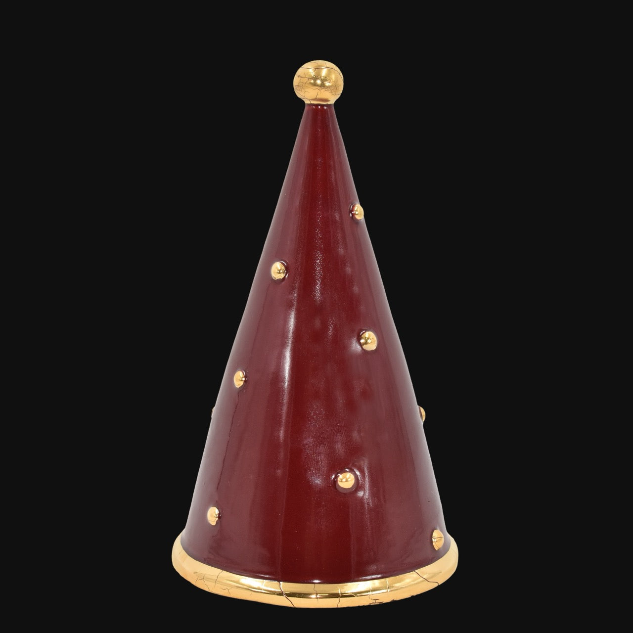 Albero di natale Cono linea moderna in ceramica di Caltagirone - Ceramiche di Caltagirone Sofia