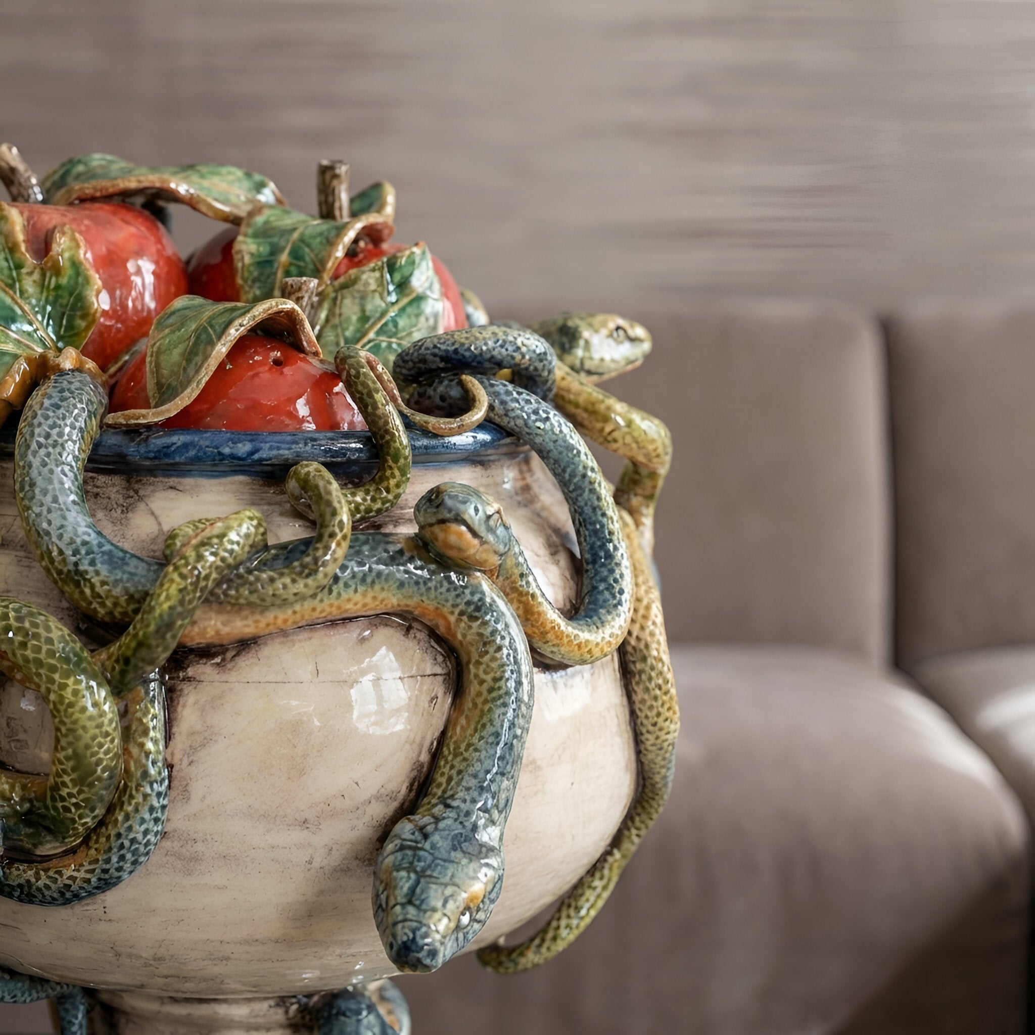 Alzata Eden H 26 cm - Linea Giardini dell'Eden