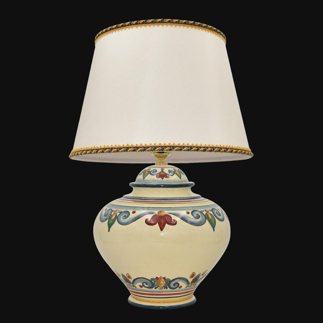 Lume Palla con Decoro Sicily in ceramica di caltagirone - Ceramiche di Caltagirone Sofia