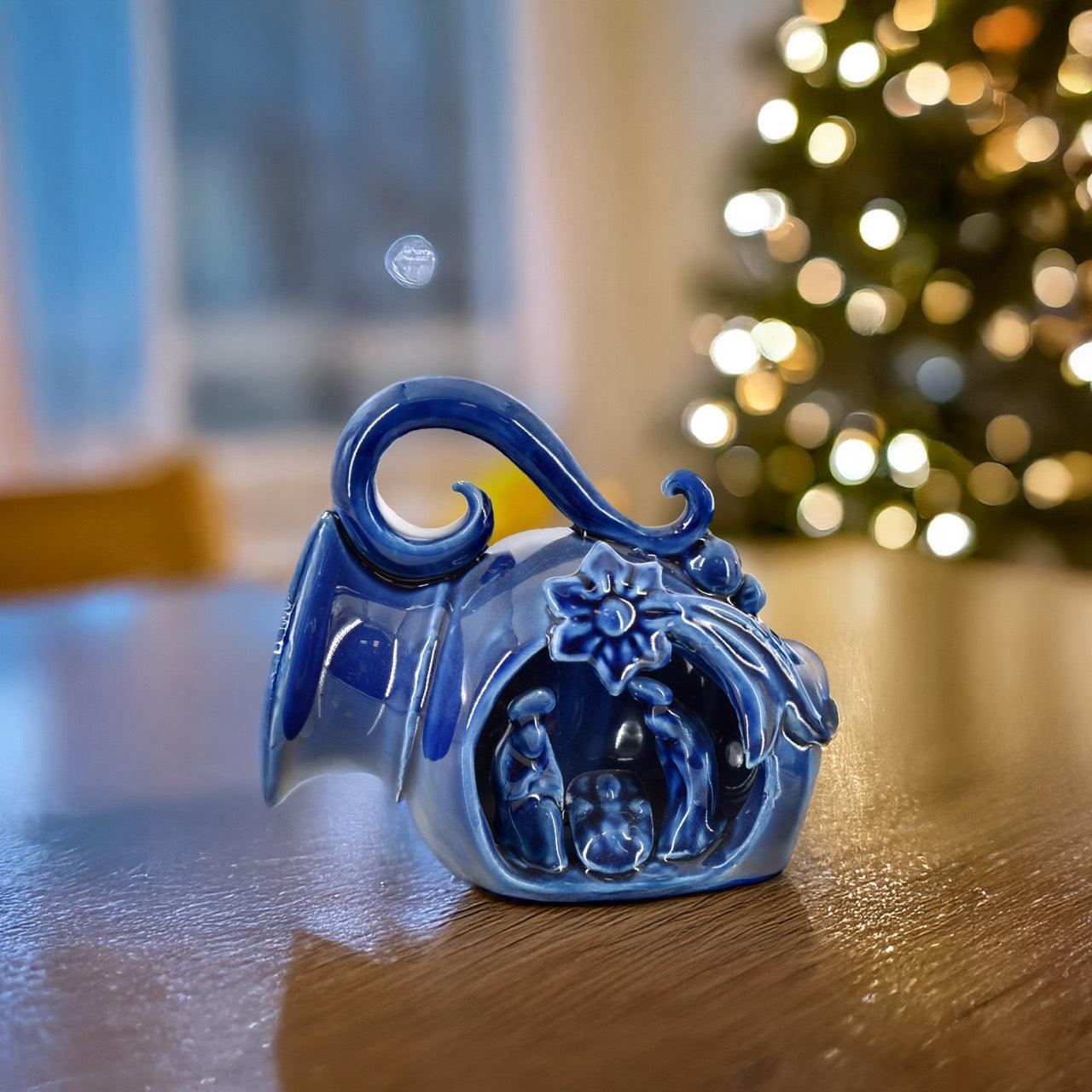 Natività mini giara h 10 linea moderna in diverse colorazioni - Ceramiche di Caltagirone Sofia